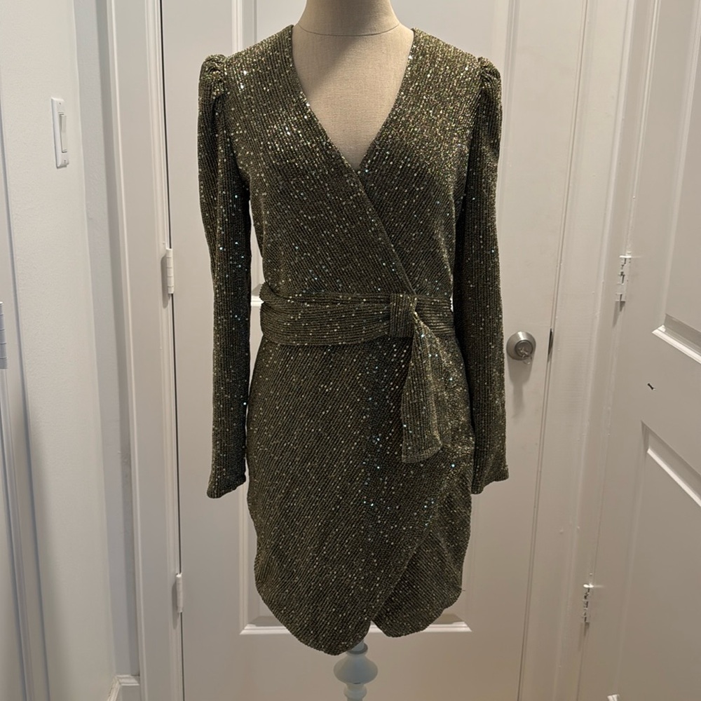 Long sleeve SAYLOR Mini Dress